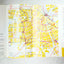 GVB Amsterdam Municipal Transit Tram Bus Metro Tourist Info Map 1977 - TulipStuff