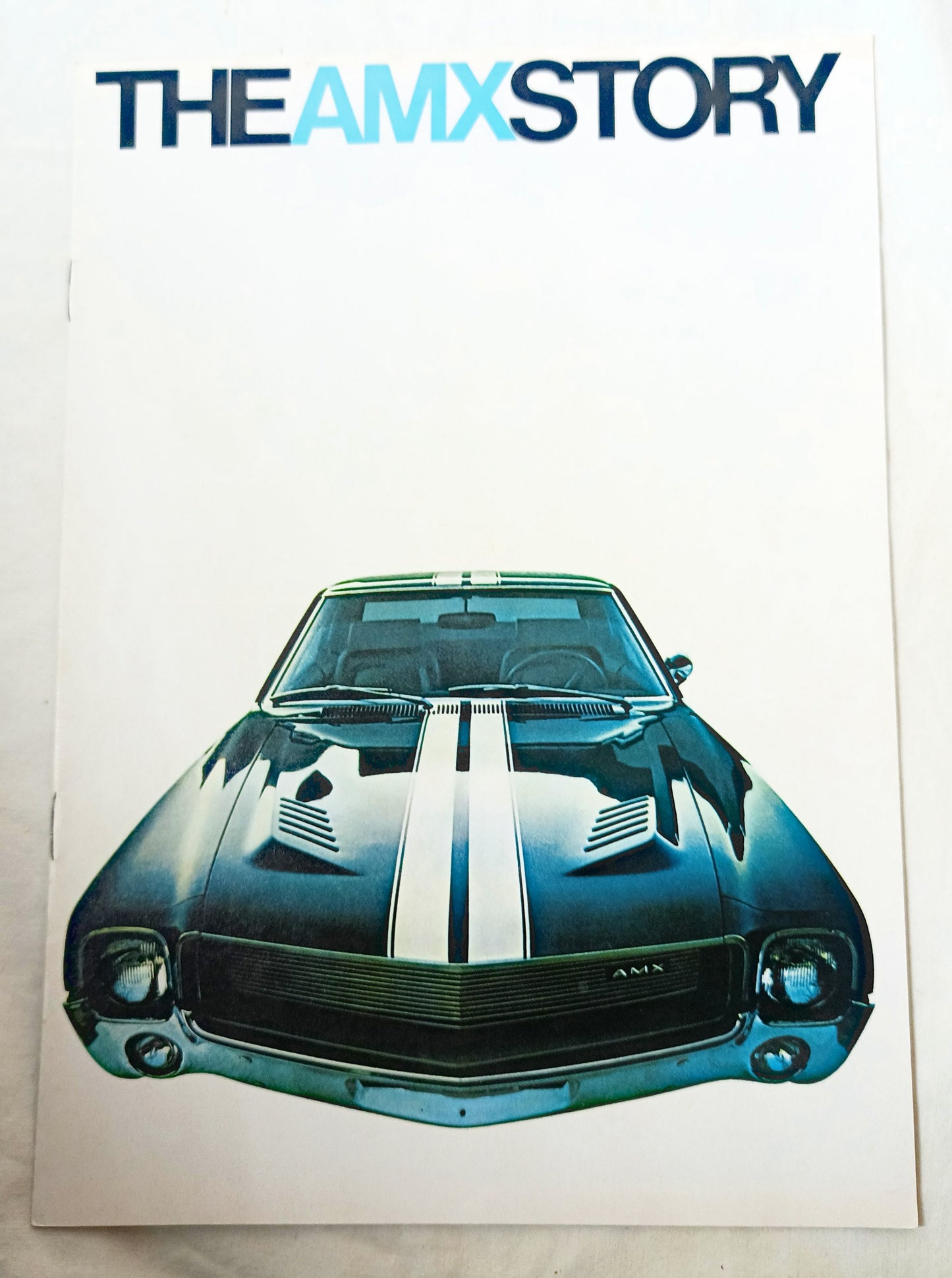 The AMX Story 1968 - American Motors New Sports Car Intro Brochure - TulipStuff
