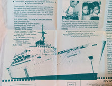 Load image into Gallery viewer, MV Anastasis Hospital Ship YWAM Mercy Ships 1963-64 Brochure 1980&#39;s - TulipStuff
