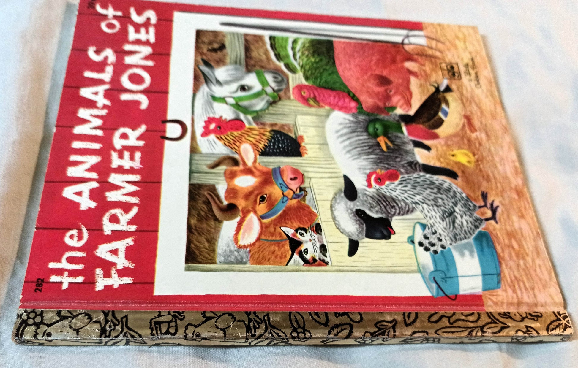 The Animals Of Farmer Jones Little Golden Book Richard Scarry 1973 - TulipStuff