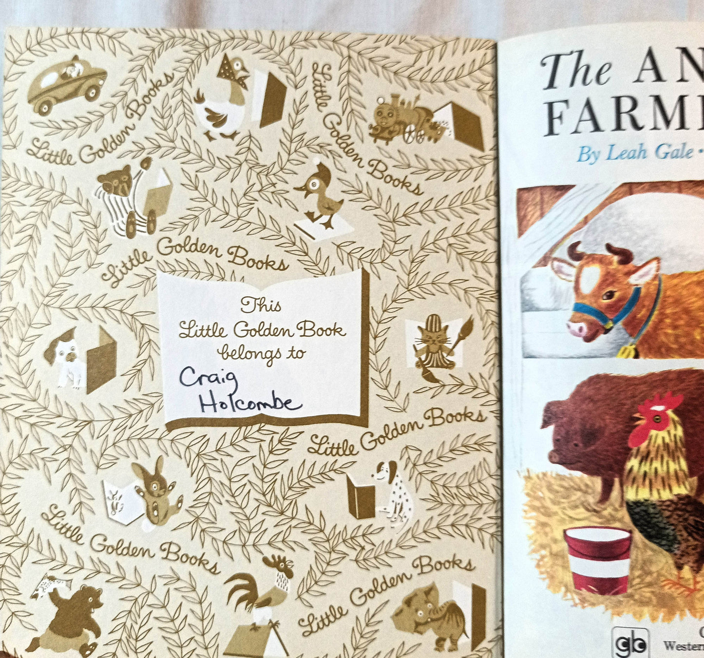 The Animals Of Farmer Jones Little Golden Book Richard Scarry 1973 - TulipStuff