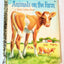 Animals On The Farm Little Golden Book Jan Pfloog 1968 - TulipStuff