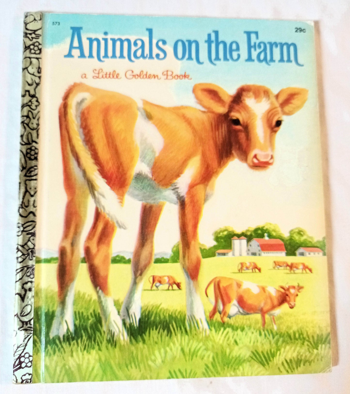 Animals On The Farm Little Golden Book Jan Pfloog 1968 - TulipStuff