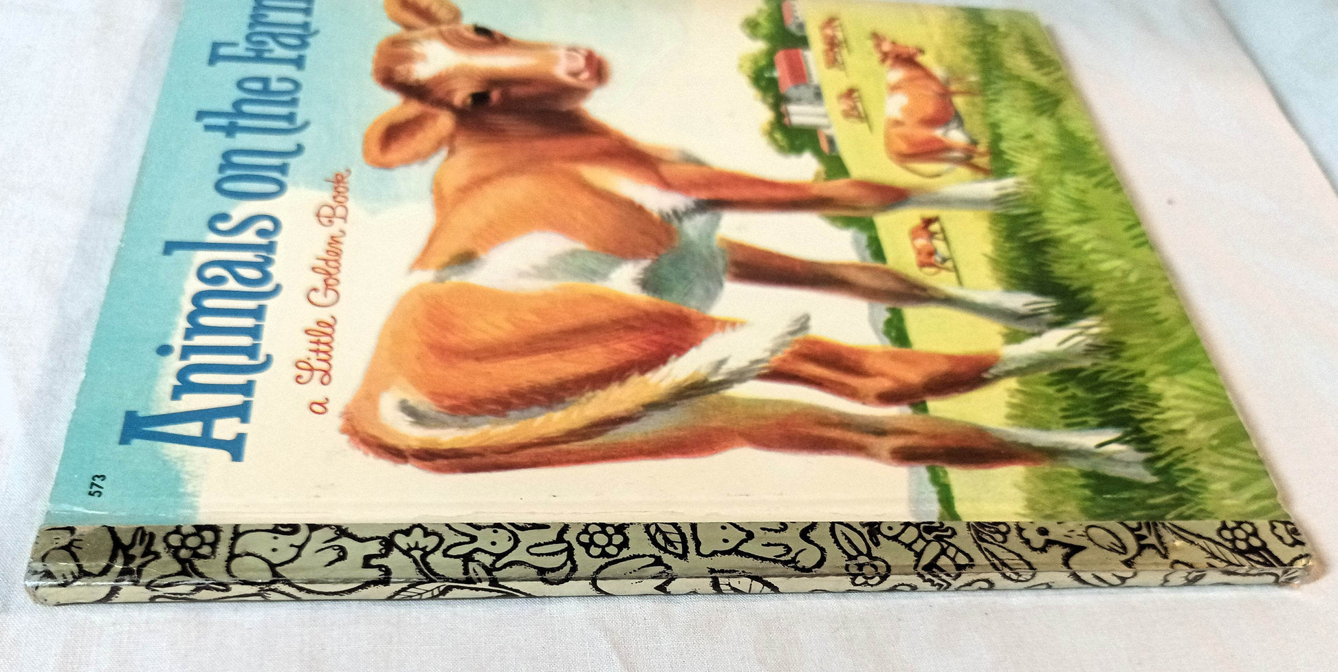 Animals On The Farm Little Golden Book Jan Pfloog 1968 - TulipStuff