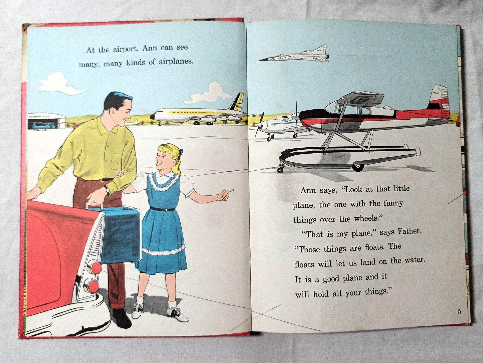 Ann Can Fly Fred Phleger Beginner Books Hardcover 1959 - TulipStuff