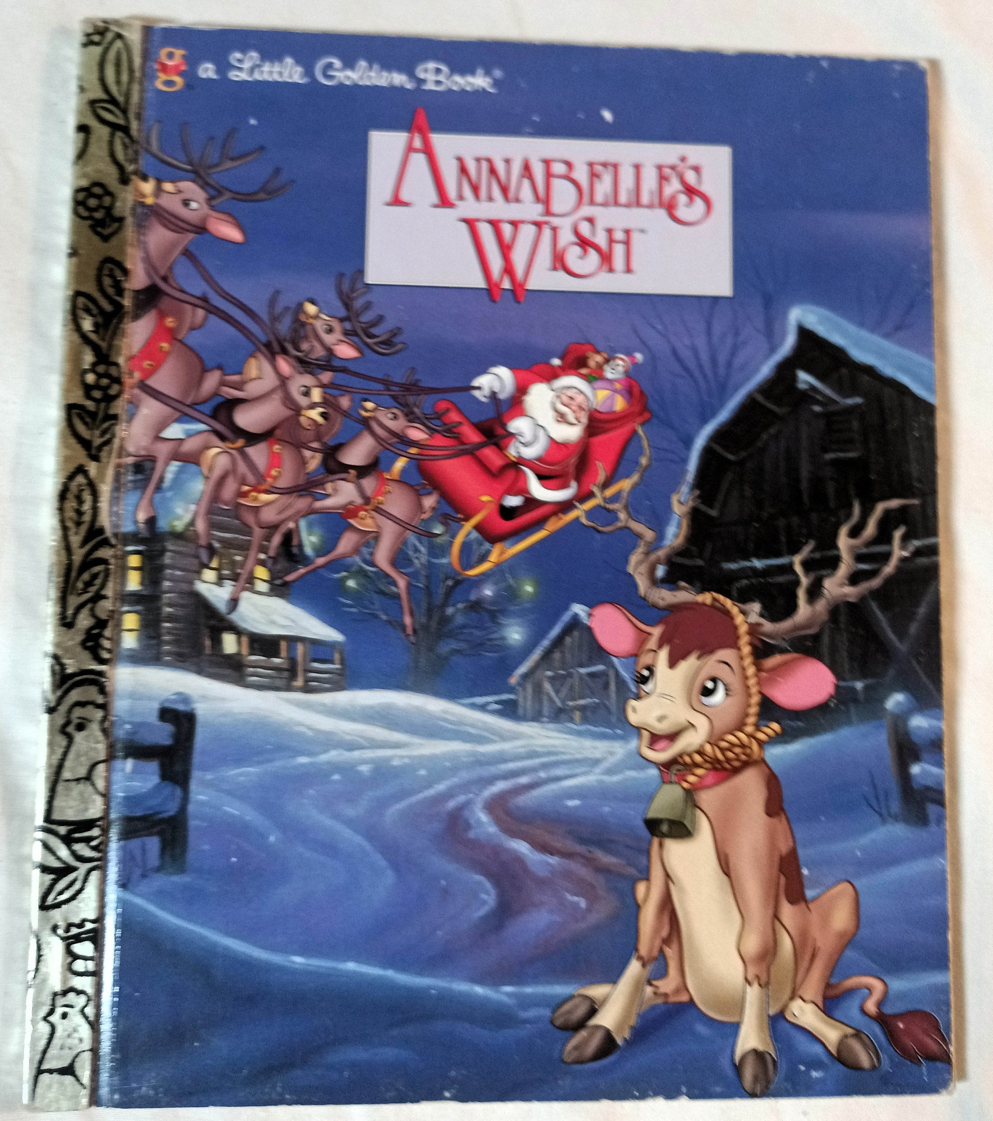 Annabelle's Wish Christmas Little Golden Book First Edition 1997 - TulipStuff