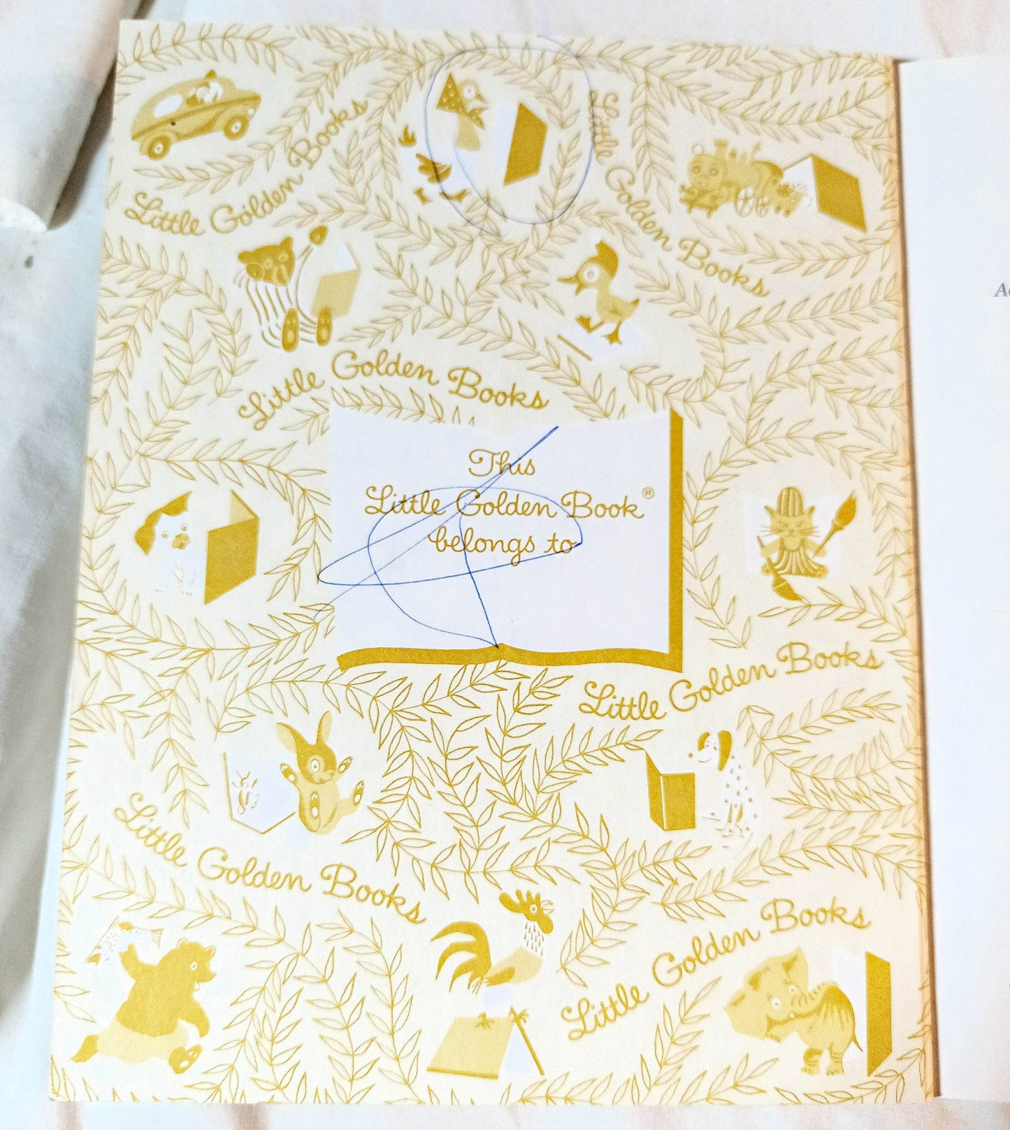 Annabelle's Wish Christmas Little Golden Book First Edition 1997 - TulipStuff