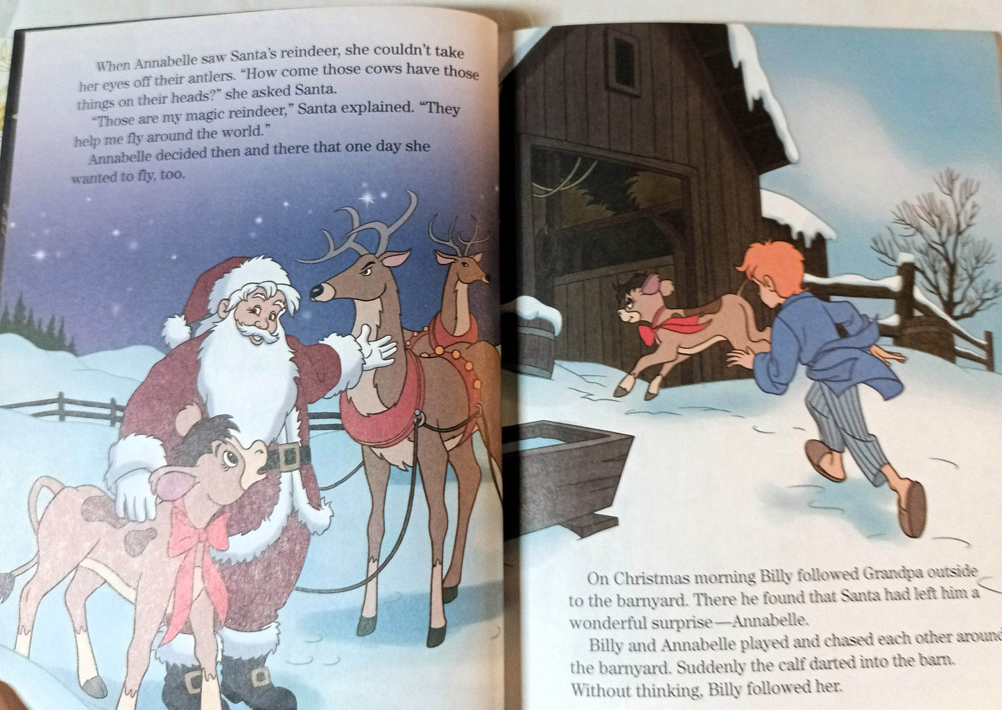 Annabelle's Wish Christmas Little Golden Book First Edition 1997 - TulipStuff