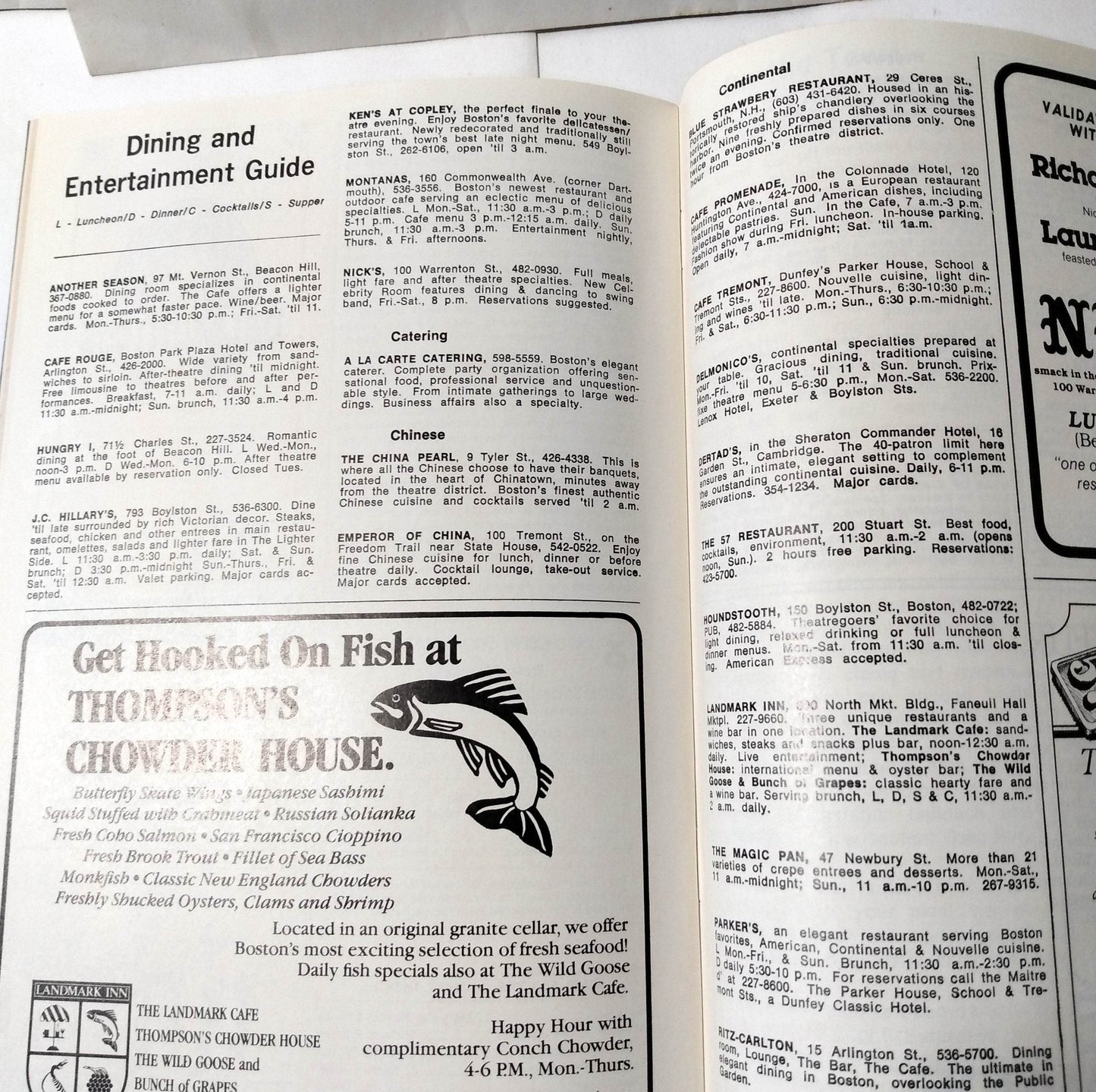 Annie Playbill Shubert Theatre Boston March 1982 Kristi Coombs Reid Shelton - TulipStuff