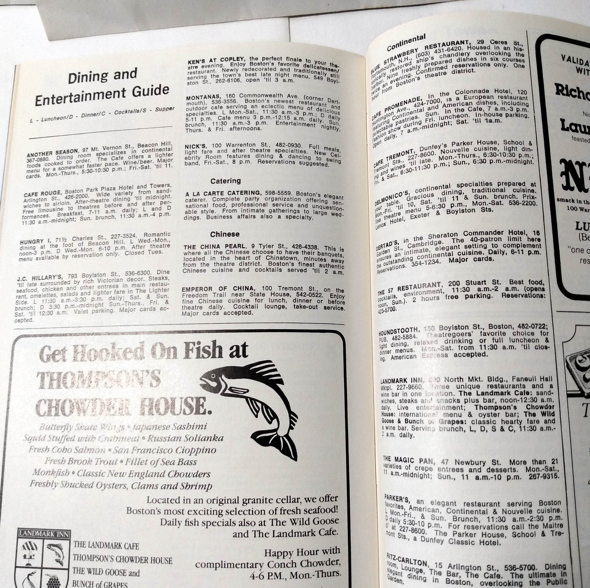 Annie Playbill Shubert Theatre Boston March 1982 Kristi Coombs Reid Shelton - TulipStuff