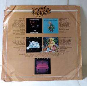 April Wine Greatest Hits Canadian Hard Rock 12" Vinyl LP Aquarius 1979 - TulipStuff