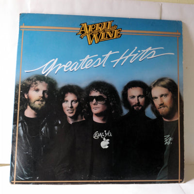 April Wine Greatest Hits Canadian Hard Rock 12" Vinyl LP Aquarius 1979 - TulipStuff