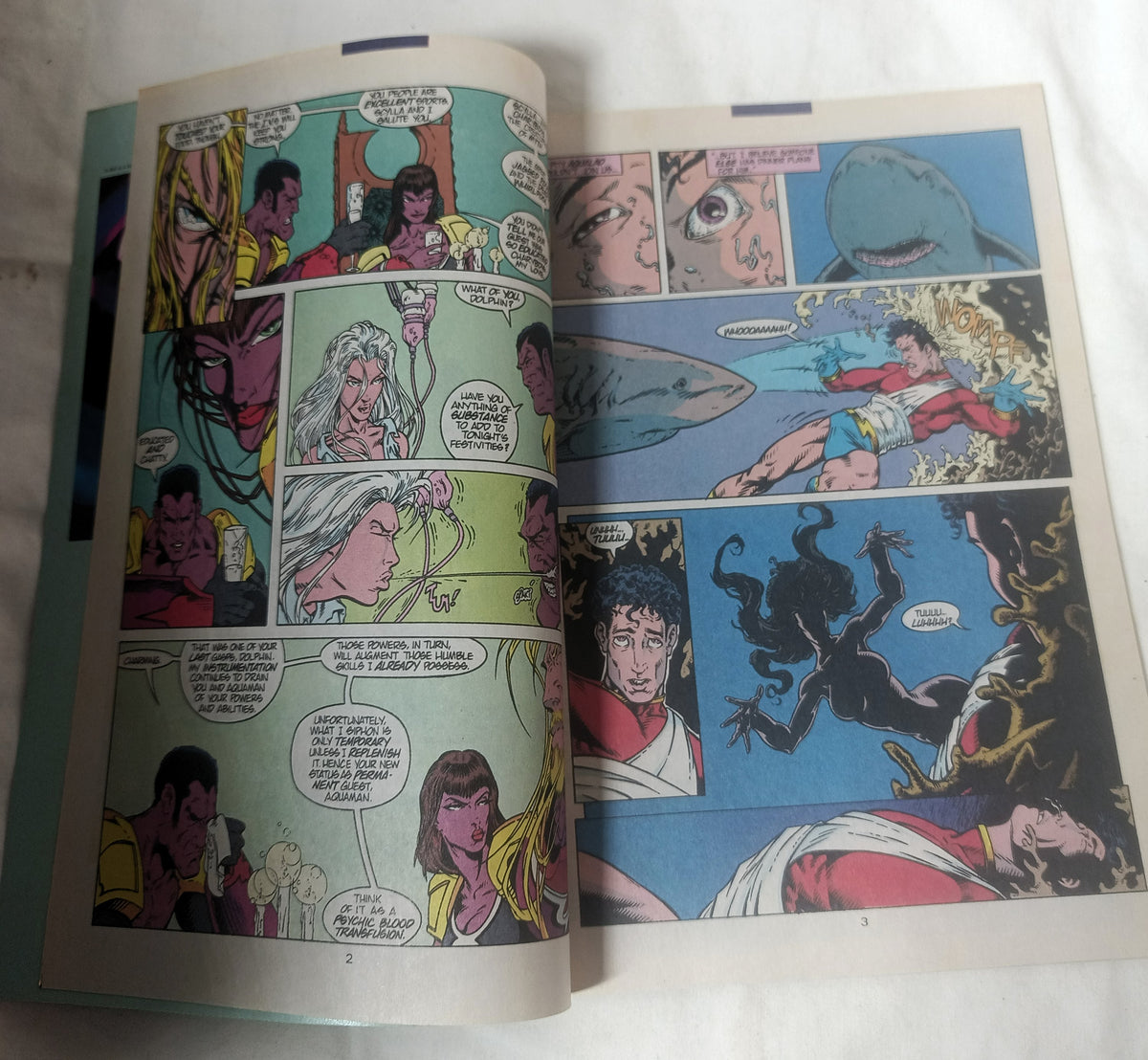 Aquaman #2 September 1994 (3rd Series) Single Wet Female DC Comics - TulipStuff