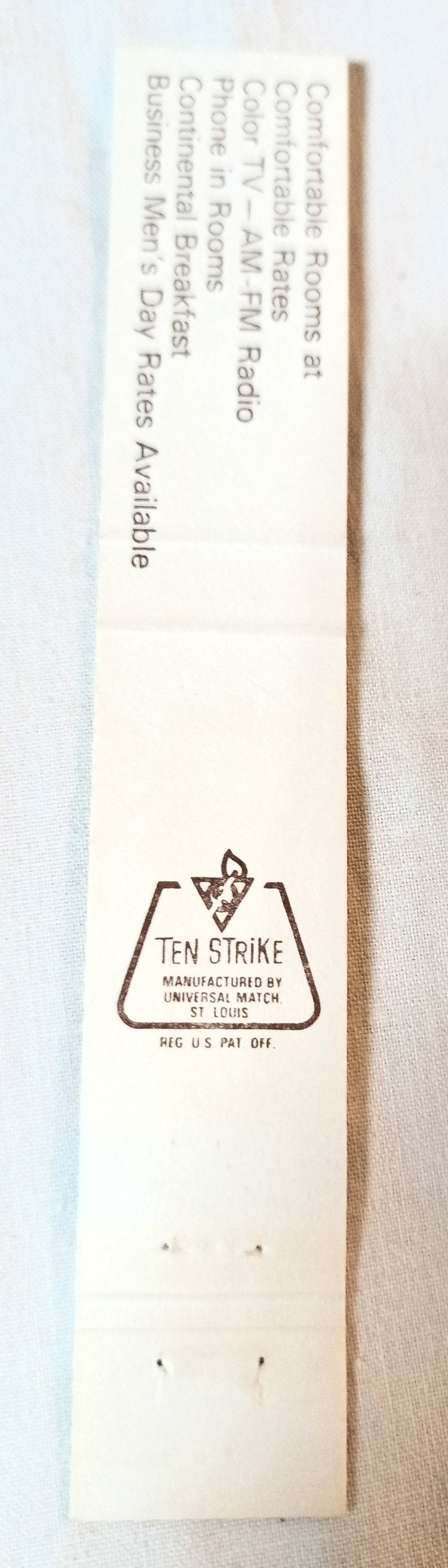 The Arbor Lodge Motel Lamp Post Motel Ann Arbor Matchbook Cover 1970's - TulipStuff