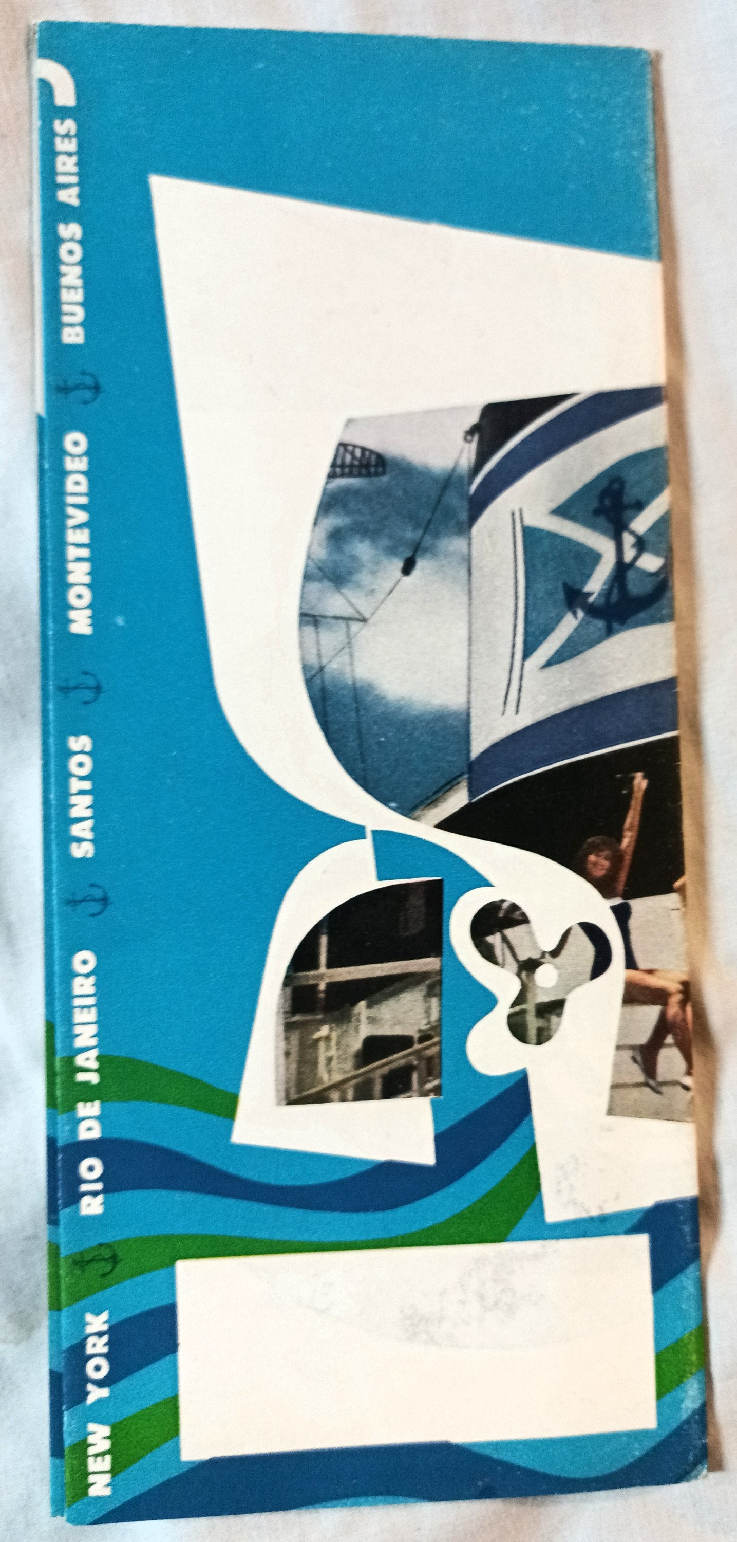 Argentine Lines 1961 Cruise Brochure Rio De La Plata Jachal Tunuyan - TulipStuff