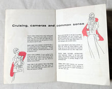 Load image into Gallery viewer, Argus Cameras Shipboard Companion on Cruise Travel Hints Booklet 1959 - TulipStuff
