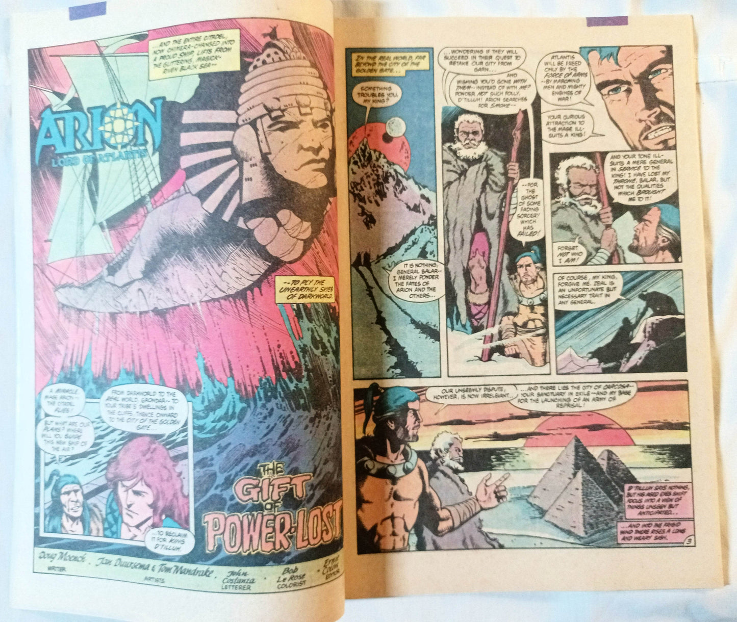 Arion Lord Of Atlantis Issue #8 June 1983 DC Comics - TulipStuff