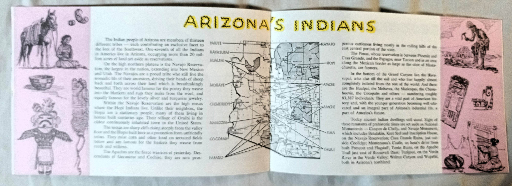 Arizona Land Of Adventure For Young Americans Booklet 1965 - TulipStuff