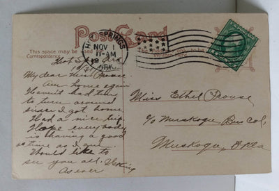 Arlington Hotel Bath House Spa Hot Springs Arkansas Postcard 1910's - TulipStuff