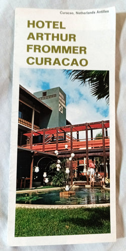 Hotel Arthur Frommer Curacao Piscadera Bay Willemstad Brochure 1971 - TulipStuff