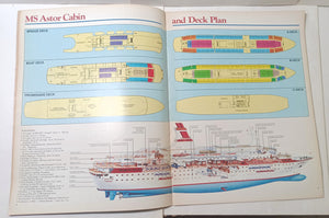 Astor United Cruises ms Astor 1983 Caribbean South America Cruise Brochure - TulipStuff