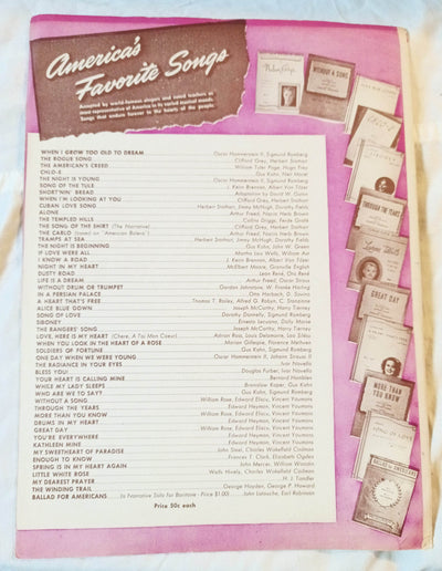 On The Atchison Topeka And The Santa Fe Judy Garland Sheet Music 1934 - TulipStuff