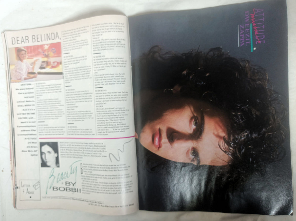 Attitude Magazine Spring 1987 Pilot Issue Teen 80's Pop Culture Fashion - TulipStuff