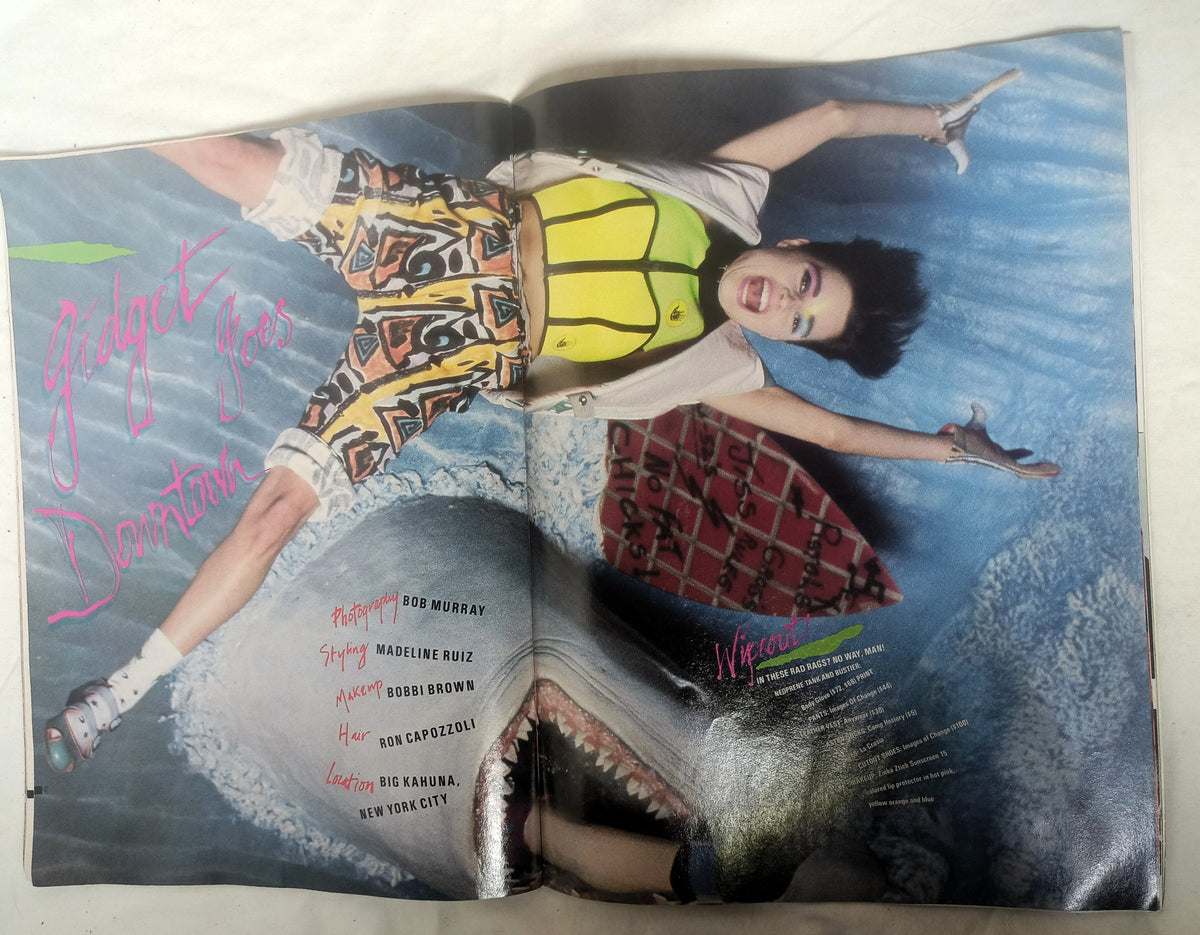 Attitude Magazine Spring 1987 Pilot Issue Teen 80's Pop Culture Fashion - TulipStuff