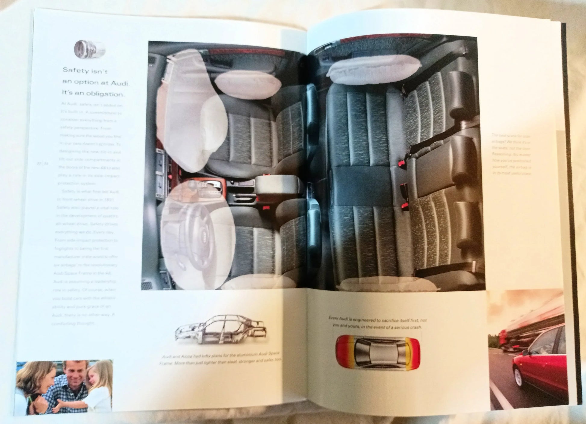 Audi 1998 Full Line Dealer Sales Brochure A4 Avant Cabriolet A6 A8 - TulipStuff