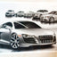 Audi 2010 Full Line Dealer Sales Brochure A3 A4 A5 A6 A8 Q5 Q7 TT R8 - TulipStuff