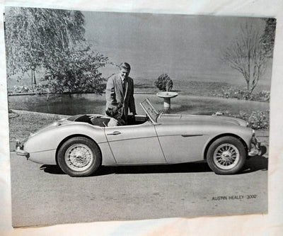 Austin Healey 3000 Convertible Dealer Sales Specification Sheet 1960 - TulipStuff