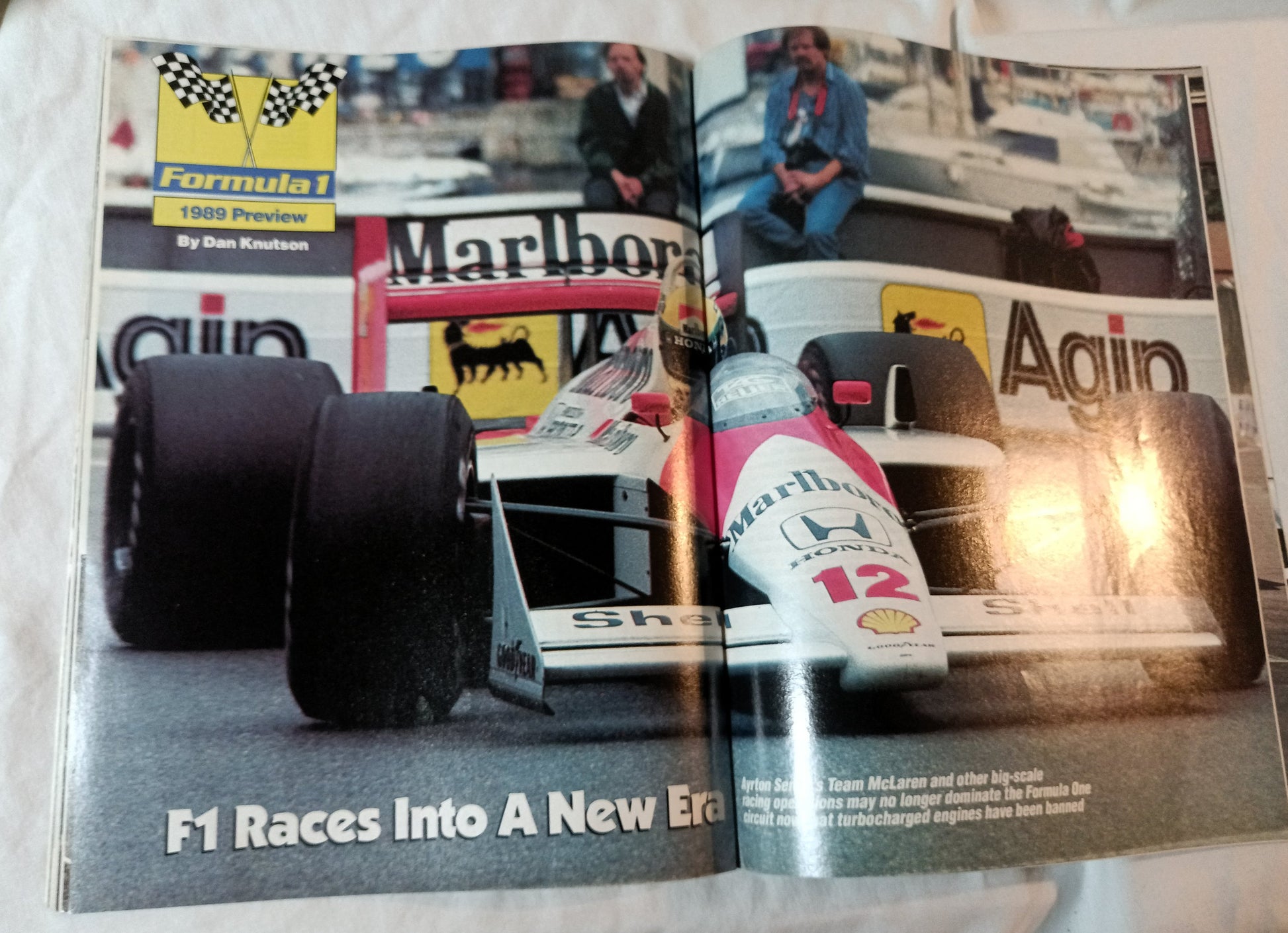 Auto Racing Digest 1989 Yearbook Annual Season Preview NASCAR CART IMSA - TulipStuff