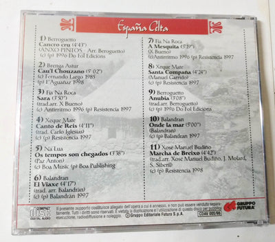 Avalon Espana Celta Portugal Spain Celtic Music Compilation Album CD 1998 - TulipStuff