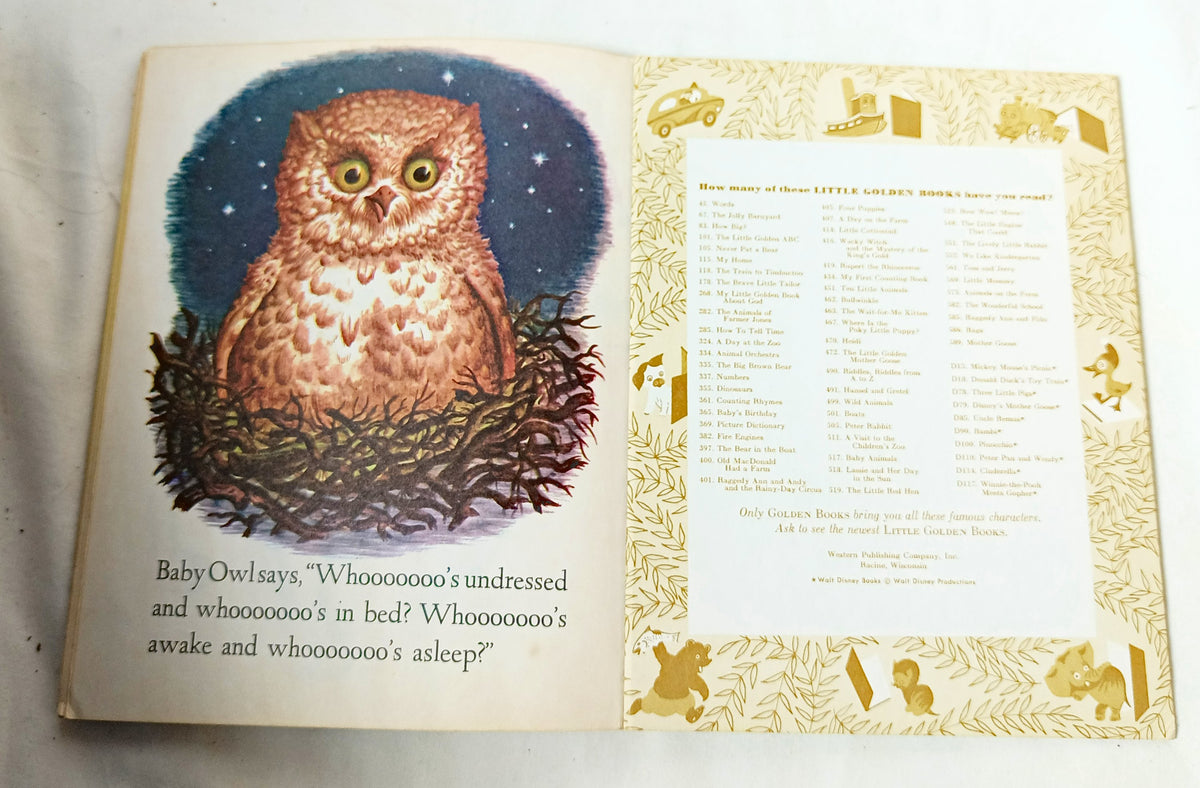 Baby Animals Little Golden Book Garth Williams 15th Printing 1973 - TulipStuff