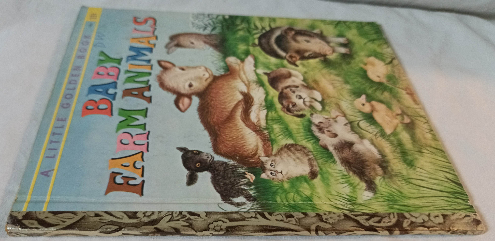 Baby Farm Animals Garth Williams Little Golden Book Hardcover 1958 - TulipStuff