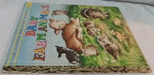 Load image into Gallery viewer, Baby Farm Animals Garth Williams Little Golden Book Hardcover 1958 - TulipStuff
