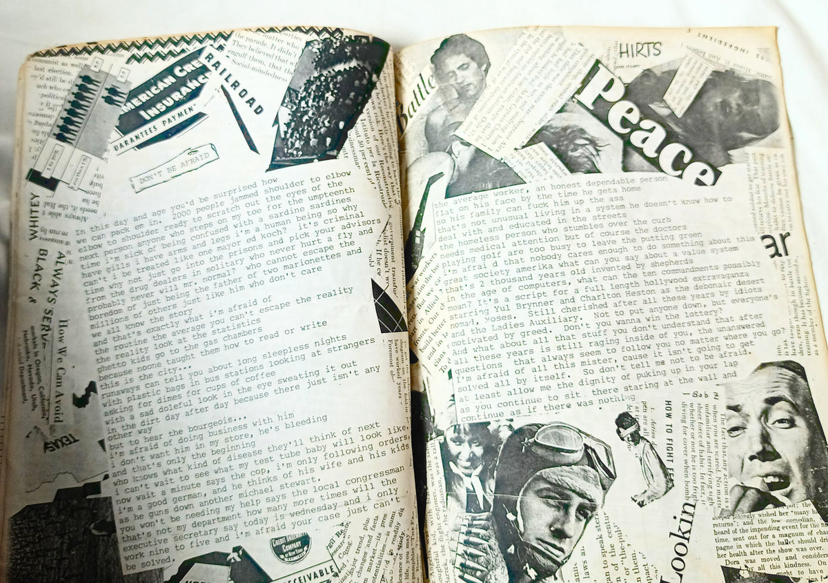 Bad Newz #2 Punkzine 1986 Women In Punk Rock Scab PMS NYHC BobZ - TulipStuff