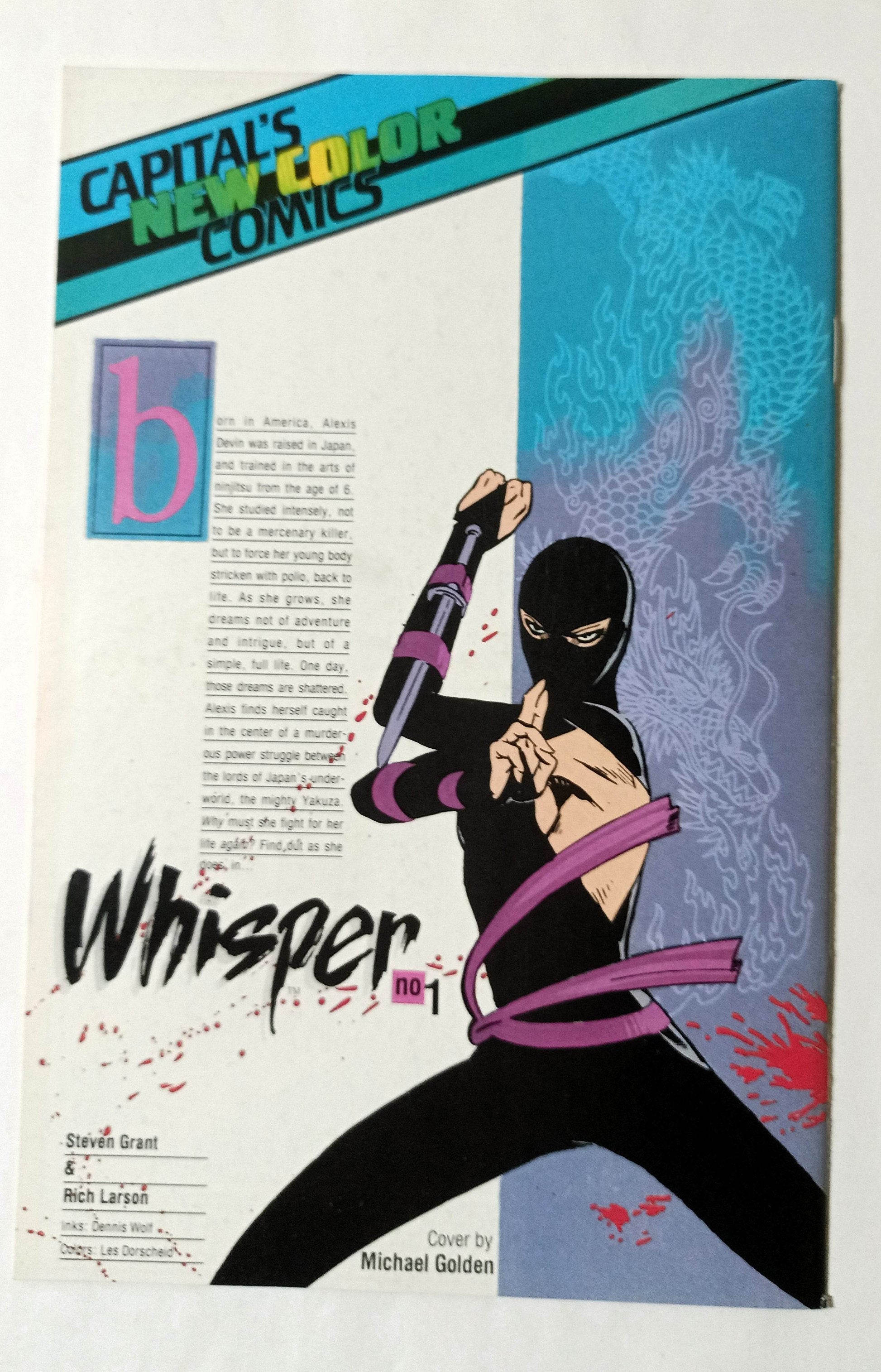 The Badger Issue #2 Capital Comics 1983 Norbert Sykes - TulipStuff