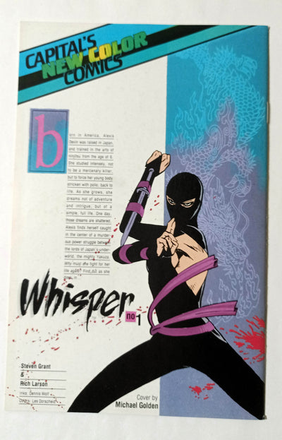 The Badger Issue #2 Capital Comics 1983 Norbert Sykes - TulipStuff