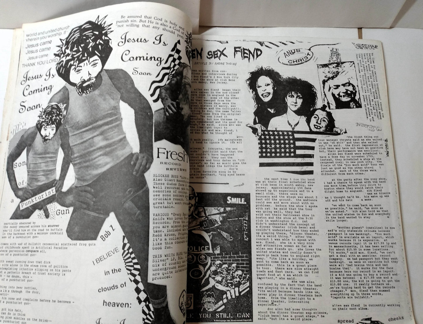 Bad Newz #14 Spring 1990 NYC Political Punk Fanzine Bob Z - TulipStuff