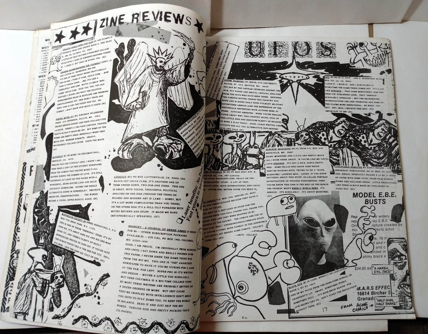 Bad Newz #14 Spring 1990 NYC Political Punk Fanzine Bob Z - TulipStuff