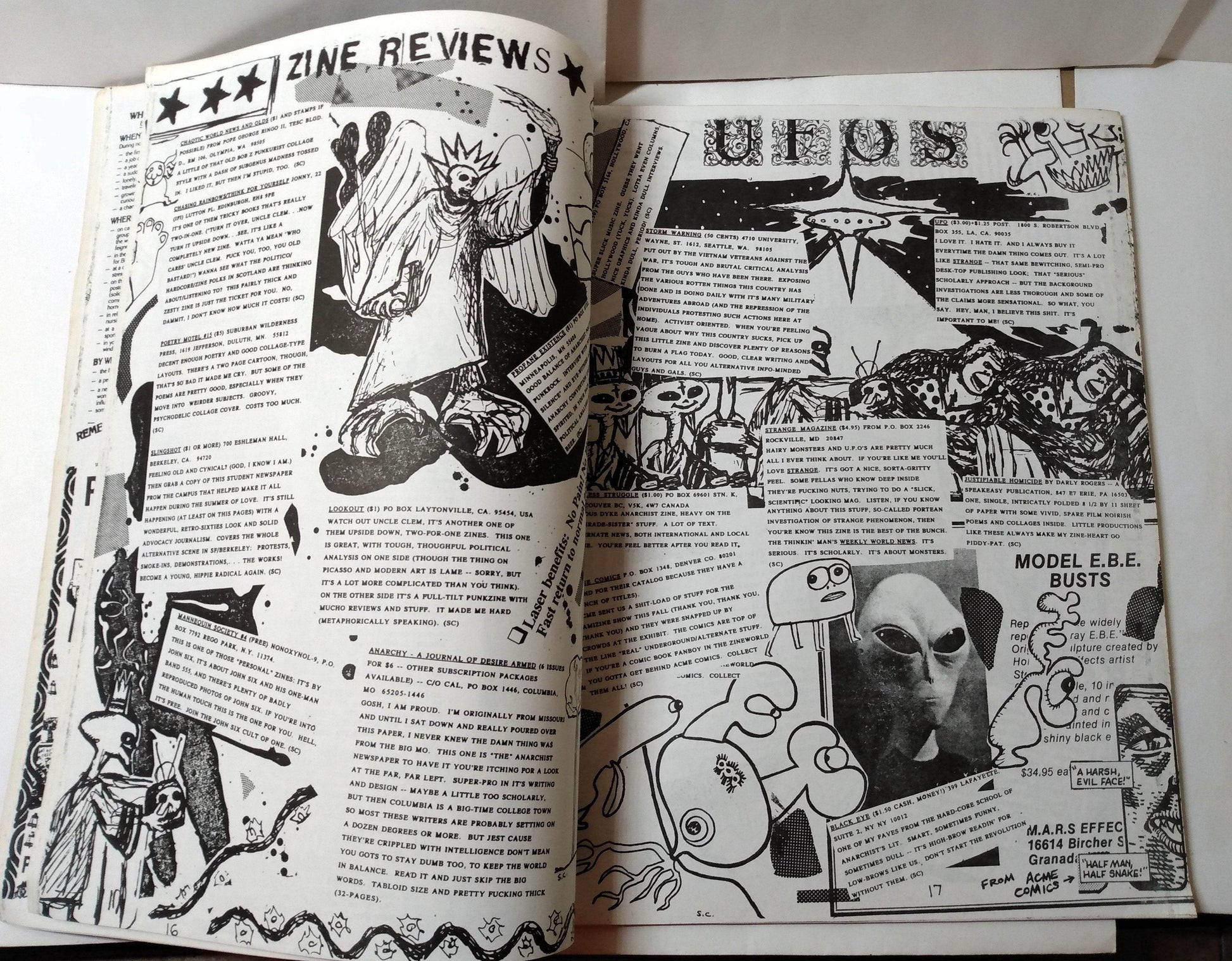 Bad Newz #14 Spring 1990 NYC Political Punk Fanzine Bob Z - TulipStuff