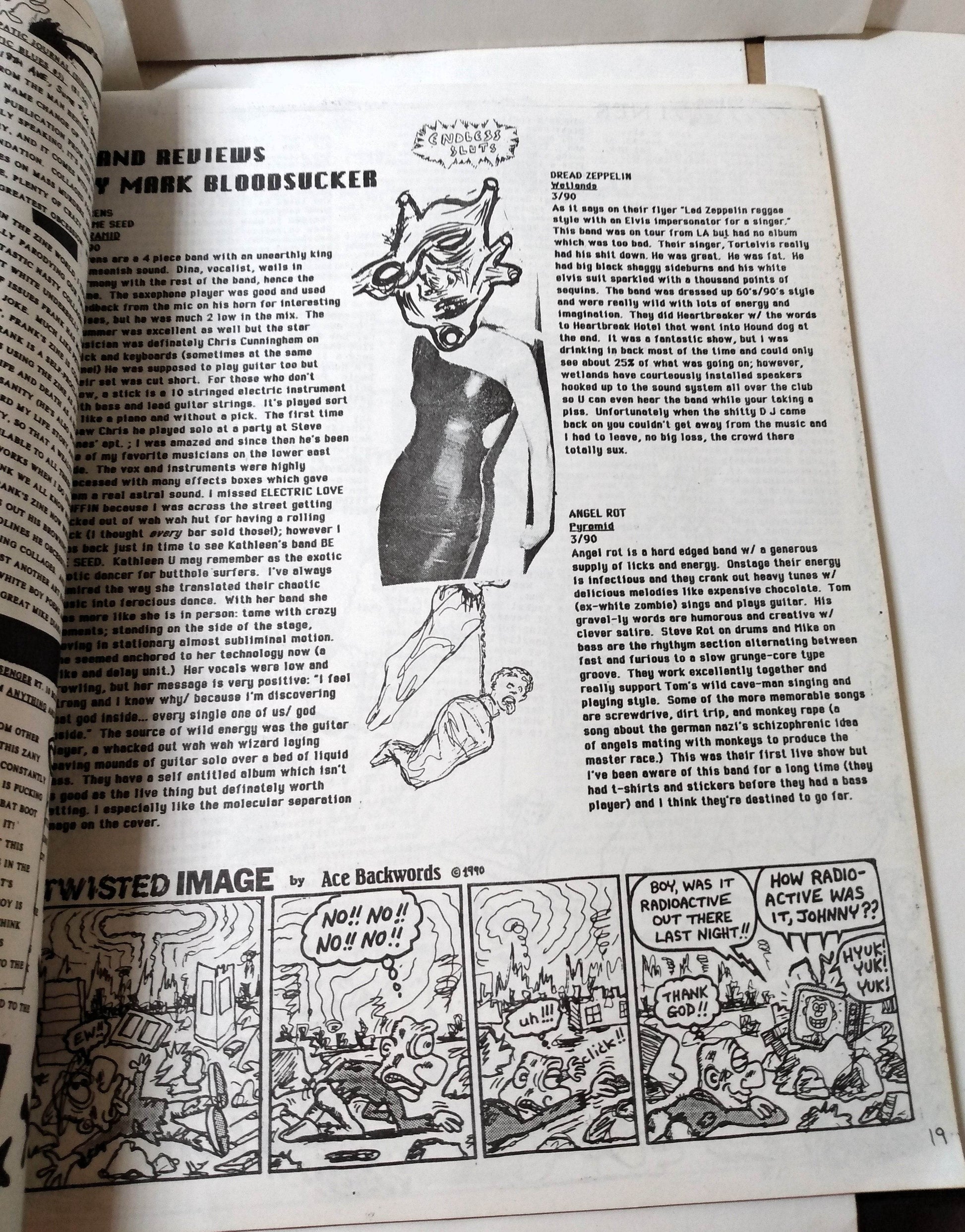 Bad Newz #14 Spring 1990 NYC Political Punk Fanzine Bob Z - TulipStuff