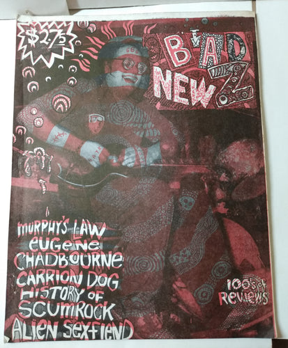 Bad Newz #14 Spring 1990 NYC Political Punk Fanzine Bob Z - TulipStuff