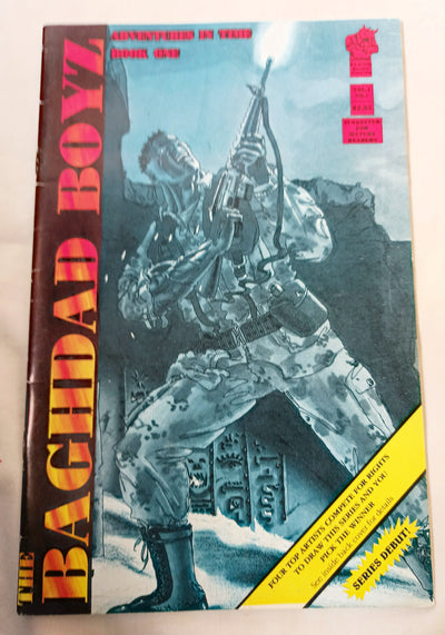 Baghdad Boyz Adventures In Time Book One Raging Rhino 1993 1st Printing - TulipStuff