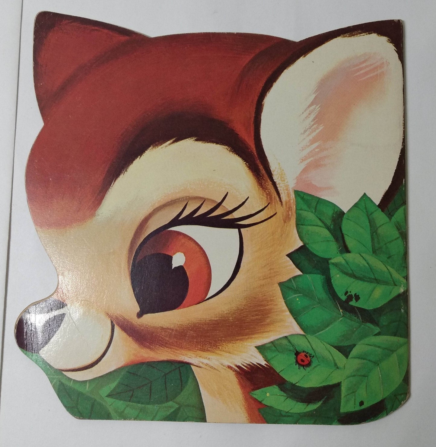 Walt Disney Presents The Bambi Book - A Golden Shape Book 1966 - TulipStuff