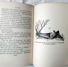 Load image into Gallery viewer, Bambi by Felix Salten Thrushwood Books Grosset Dunlap Hardcover 1929 - TulipStuff
