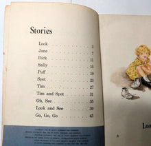 Load image into Gallery viewer, The New We Look And See - New Basic Readers Dick and Jane 1951 - TulipStuff
