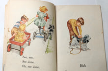 Load image into Gallery viewer, The New We Look And See - New Basic Readers Dick and Jane 1951 - TulipStuff
