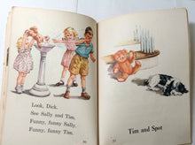 Load image into Gallery viewer, The New We Look And See - New Basic Readers Dick and Jane 1951 - TulipStuff
